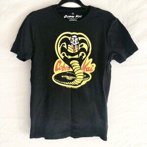 Ripple Junction Black Cobra Kai Tee Men's Size S